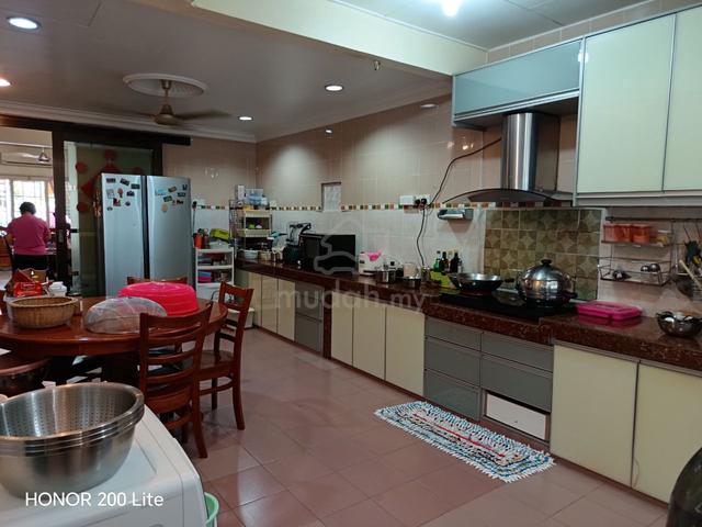 FULLY EXTENDED KITCHEN, Double Storey Terrace, Taman Desa Mewah 1