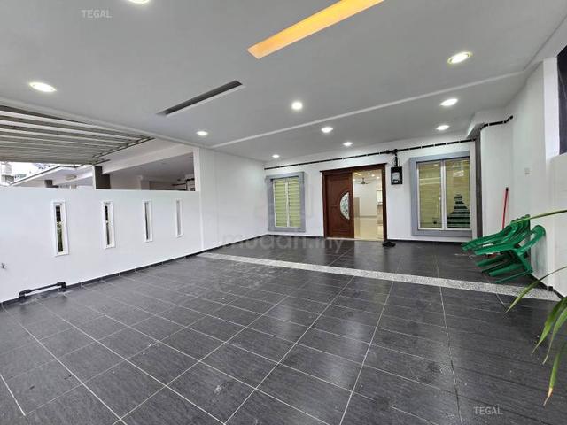 Full Reno Extended Up Down Cassava 22x75 Bandar Puteri 2.5 Storey G&g 1