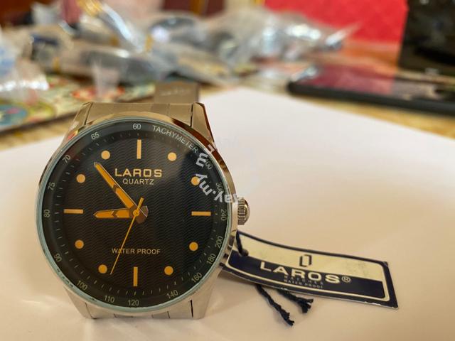Wrist Watch LAROS Japan , Vintage Watch ,mens Watch, Gold Watch, Classic  Watch, Japan Watch, Waterproof - Etsy Finland