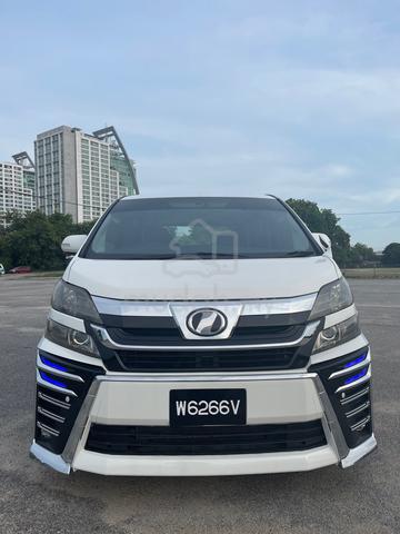 Toyota Vellfire Z G Edition Facelift - 2