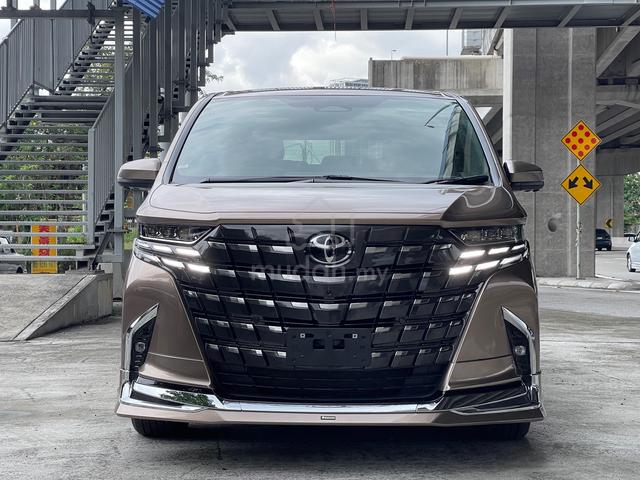 [700KM ONLY] 2024 Toyota ALPHARD 2.5 Z SIDESTEP 6A - 2