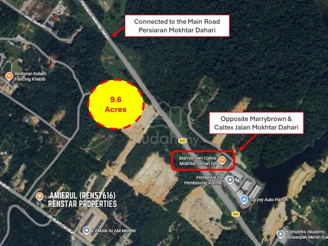 Land 9.6 acre U15 Cherakah-Puncak Alam direct connect Mokhtar Dahari‼️ 1