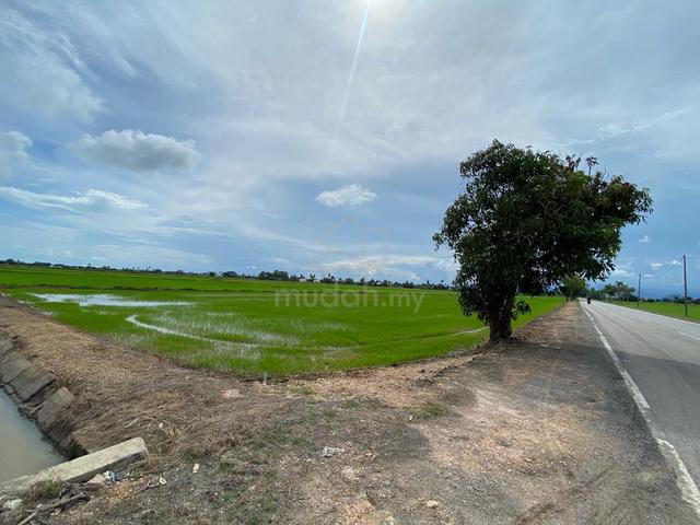 Tanah Berhadapan Jalan Raya di Simpang Empat Perlis Below MV 1