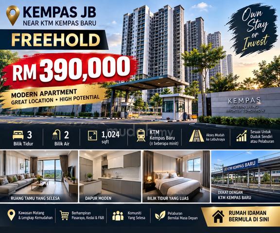 Apartment KEMPAS KTM 1