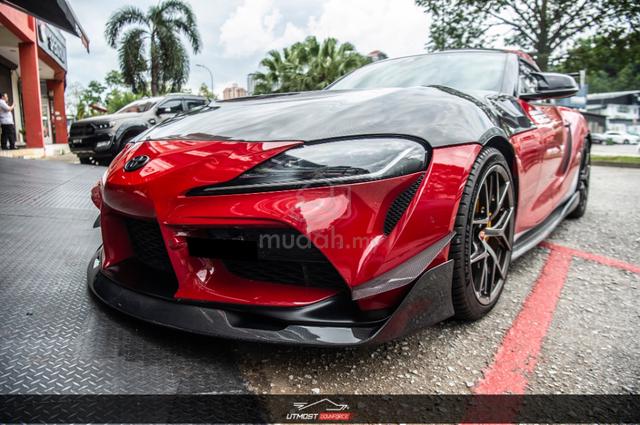 Toyota Supra A90 Aim Design Carbon Front Lip - Car Accessories & Parts ...