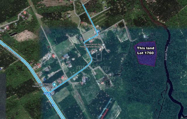 For Sale-Agriculture Land‼️ 🏝GM1575, Lot 1760, Mukim Penor, Kg Seman 1