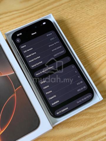 (7Q3M7) iPhone 16 Pro 512gb Black | Spaylater - photo 2 of 6