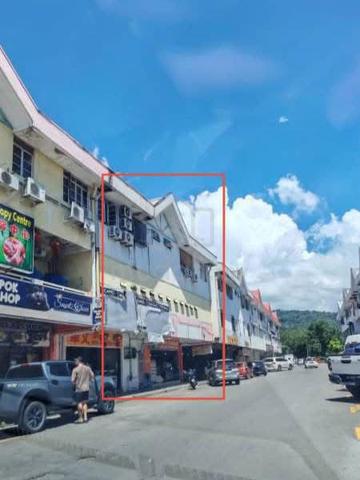2 Adjoining units 3 storey Shoplot at Inanam For Sale 1
