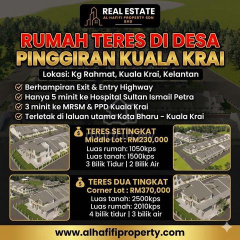 Perumahan Untuk Penjawat Awam KUALA KRAI 1