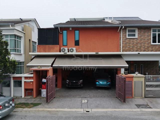 Super Mega Fully Renovated Double Storey Semi-D Kluster 1
