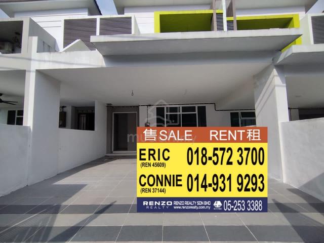 Full Loan Guarded Double Storey Terrace house Ipoh Lahat perak Sale 1