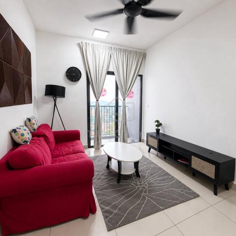 FOR RENT | M Luna @ Kiara Bay | Fully Furnished | Lake View | 2R2B | 1