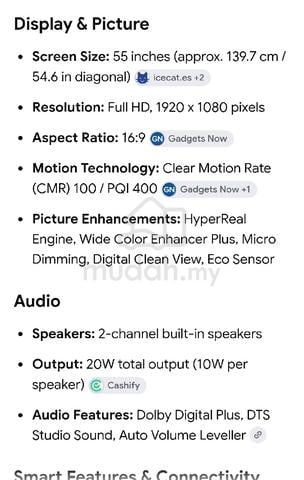 55 inch Samsung Smart tv all OK cod bangi - photo 4 of 4