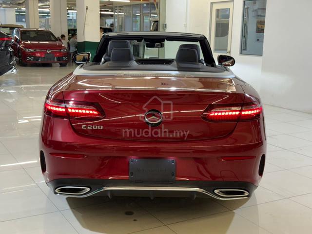 2021 Mercedes Benz E200 AMG CABRIOLET GRADE 4.5B - 4