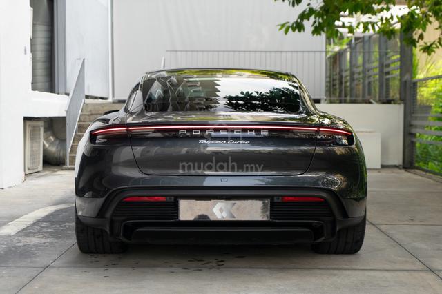 Porsche Taycan Turbo 2021 Volcano Grey Import New - 5