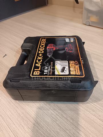 Black & Decker 18V Cordless Hammer Drill Set - Exc - photo 4 of 4