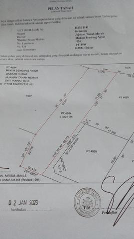 Tanah pertanian 1 ekar 1