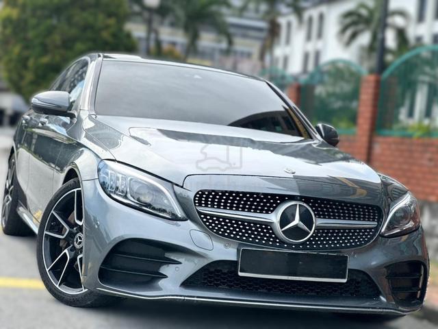 BURMESTER⭐2021 Mercedes Benz C300 2.0 AMG SUNROOF - 1