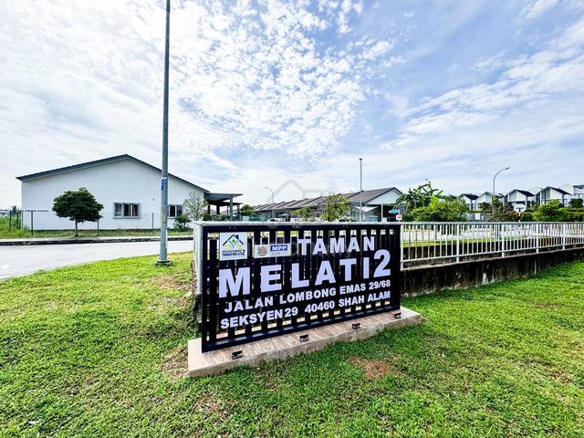 Rumah Cantik Baru Single Storey Taman Melati 2, Lombong Emas Shah Alam 1
