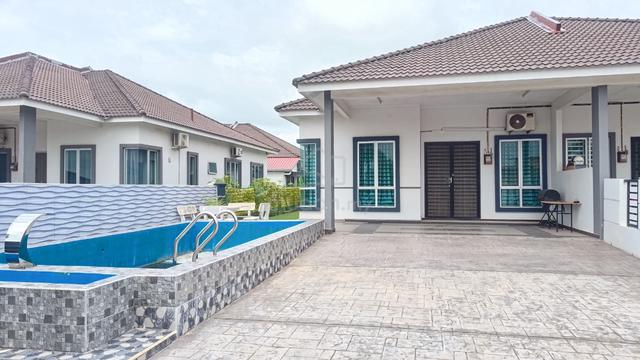 [FREEHOLD MCL] Facing Open Semi D Setingkat Taman Padang Temu Melaka 1