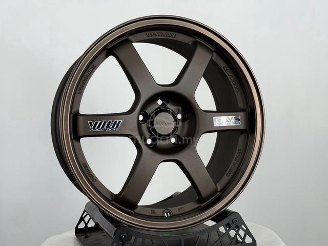 NEW 17 TE37 OG Rim GR86 GT86 BRZ Polo Wish Altis - photo 6 of 6
