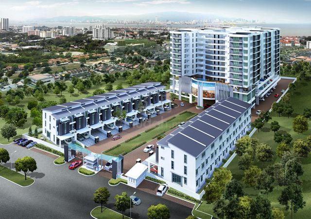 3 Storey Terrace House at Bayu Residence Butterworth For Sale 1