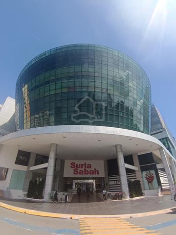 Suria Sabah Mall Shop Lot First Floor Tenanted Near Escalators KK Town 1