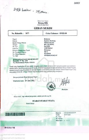 Tanah Untuk Di Jual 1