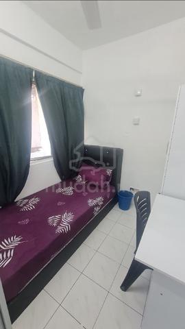 NICE ROOM FOR RENT @ APARTMENT TAMAN BUNGA NEGARA ,
SEKSYEN 27, S Alam 1