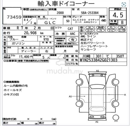 【21000KM⭐4.5B❗】Mercedes Benz GLC300 AMG COUPE - 3