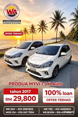 2017 Perodua MYVI 1.5 H (A) - 1
