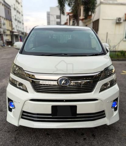 2012 Toyota VELLFIRE 2.4 Z G-EDITION CAN F/LOAN - 2