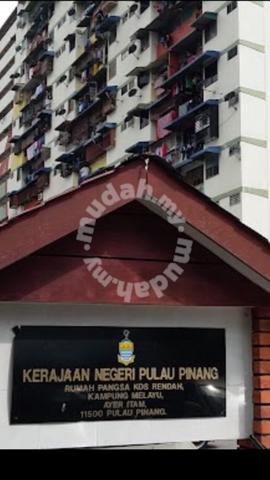 Kampung Melayu Flat For Sale - Apartments for sale in Ayer Itam 