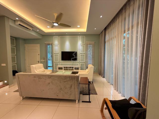 Fully Furnished Corner 2-Storey Cluster Semi-D Eco Majestic Semenyih 1