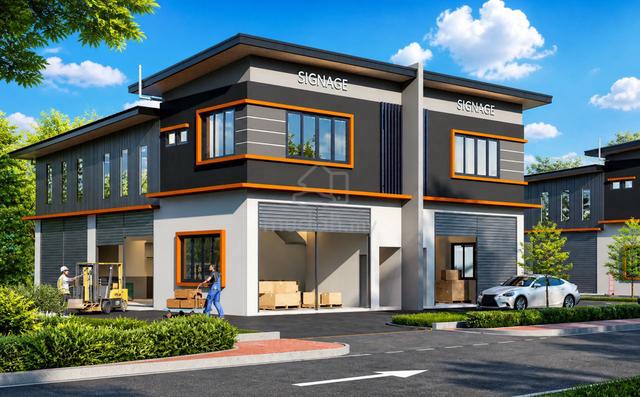 Double Storey Semi Detached Light Industrial at Batu Kitang Kuching 1