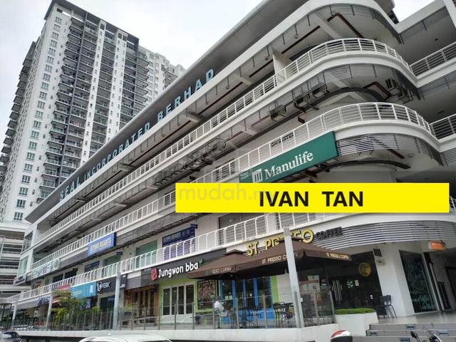 Ground Floor Shop【 Elit Avenue 】Bayan Baru【 Main Road 】1200sf+300sf 1