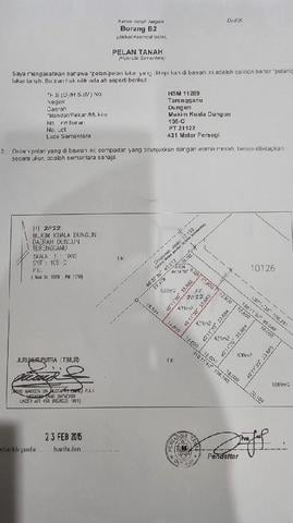 Sepasang Lot Tanah Semi D Untuk di Jual 1