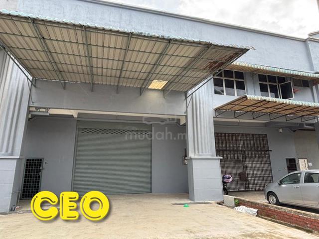 For Rent 1.5 Storey Light Industrial Factory Mak Mandin. 1