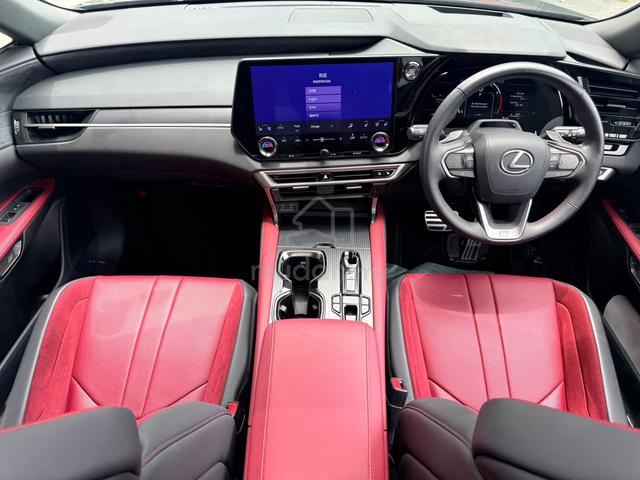 2025 Lexus RX350  2.4 F Sport [ 5A ]RED INTERIOR - 5