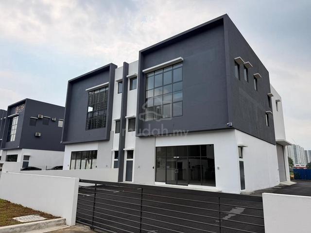 Brand New 3-Storey Semi-Detached Warehouse / Factory . Puchong 1