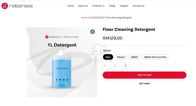 Roborock Floor Cleaning Solution 1L | Original - photo 4 of 4