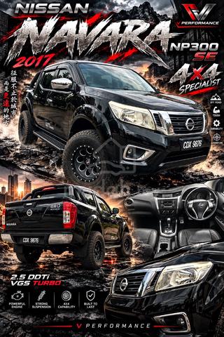 2017 Nissan NAVARA 2.5 SE NP300 (A) DONE PUSPAKOM - 2