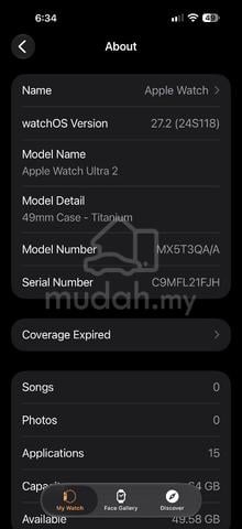 Apple Watch Ultra 2 49mm cellular - photo 6 of 6