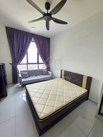 sky tree studio room aeon bukit indah fully furnished walk to bus stop 1