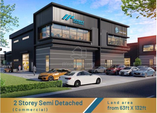 New project commercial semi d Tasek Simpang Ampat 1
