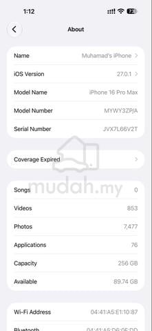 IPHONE 16 PRO MAX - URGENT to Sell - photo 6 of 6