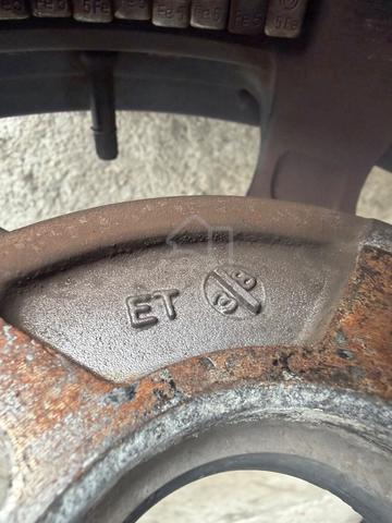 Rim te37 matt black 15 inch tayar 70% blm flx alza - photo 5 of 6