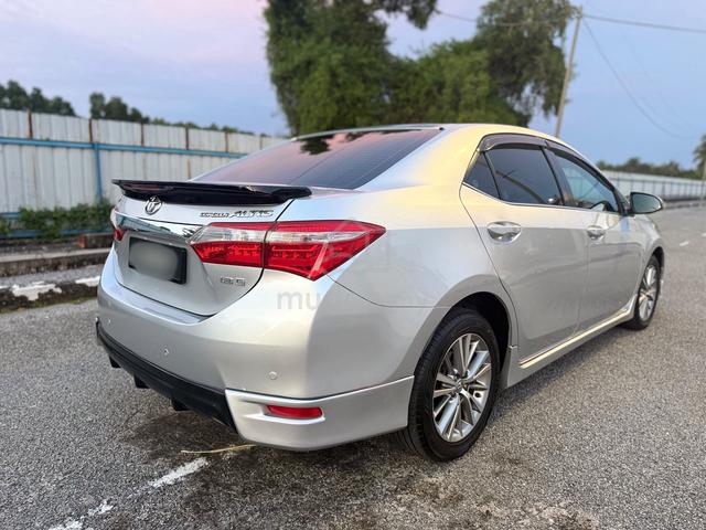 2014 Toyota COROLLA ALTIS 1.8E FACELIFT BODY KITS - 2
