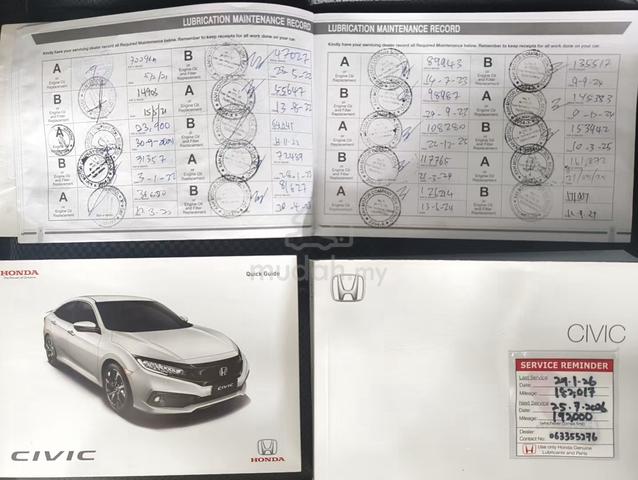 2020 Honda CIVIC 1.5 TC FULLSERVICE FC KETAM FK8 - 3