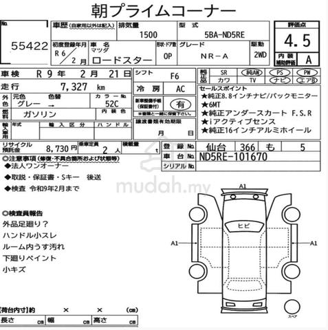 2024 Mazda MX-5 ROADSTER 1.5 NR-A (M) MIATA RARE - 2